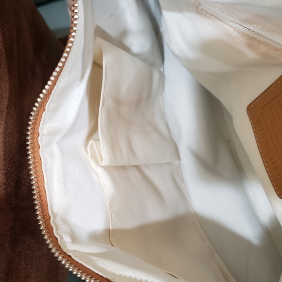 Vintage Coach signature Canvas shoulder bag - Picture 9 of 16